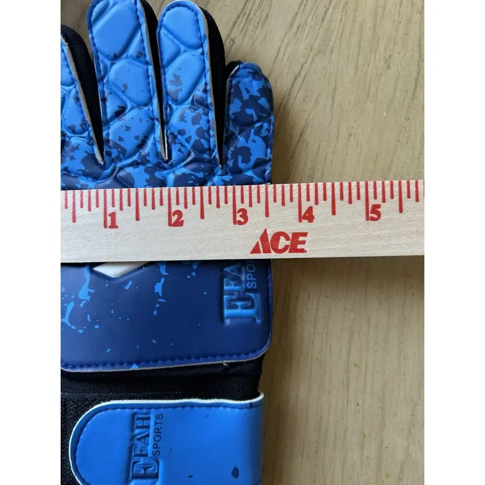 EFAH SPORTS Football Goalkeeper Gloves Kids Boys Soccer Glove with Grip Palms
